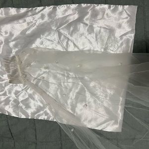 Grace Loves Lace Ivory Pearl Veil Comb